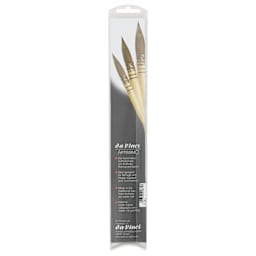  Da Vinci Artissimo Kolinsky Red Sable Brush - Quill, Size 4, back of the packaging