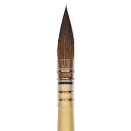  Da Vinci Artissimo Kolinsky Red Sable Brush - Quill, Size 4, close-up