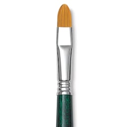 Escoda Barroco Toray Gold Synthetic Brush - Bright, Long Handle, Size 22