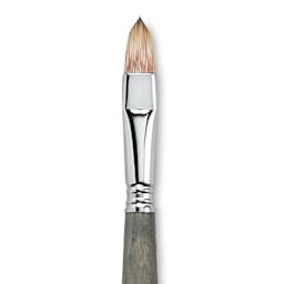 Escoda Modernista Tadami Synthetic Mongoose Brush - Bright, Long Handle, Size 14