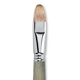 Escoda Modernista Tadami Synthetic Mongoose Brush - Bright, Long Handle, Size 18