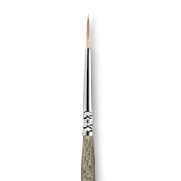 Escoda Modernista Tadami Synthetic Mongoose Brush - Round, Long Handle, Size 2