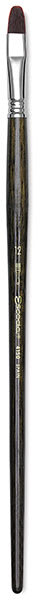 Escoda Primera Teijin Synthetic Brush - Bright, Long Handle, Size 12