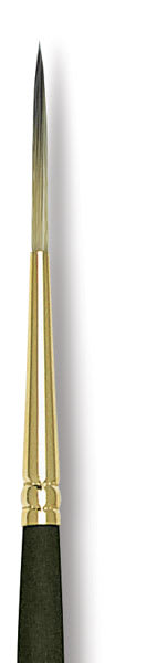 Princeton Umbria Series Synthetic Brushes - Closeup of Liner Brush