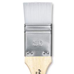 Da Vinci Impasto Brush - Mottler, Short Handle, Size 30 close up