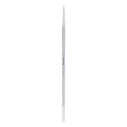 Silver Brush Silverwhite Synthetic Brush - Round, Long Handle, Size 2