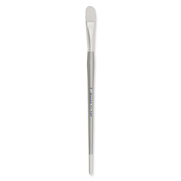 Silver Brush Silverwhite Synthetic Brush - Filbert, Long Handle, Size 10