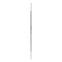 Silver Brush Silverwhite Synthetic Brush - Flat, Long Handle, Size 0