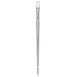 Silver Brush Silverwhite Synthetic Brush - Bright, Long Handle, Size 8