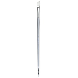 Silver Brush Silverwhite Synthetic Brush - Angular, Long Handle, Size 1/2"