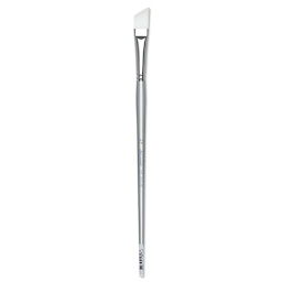 Silver Brush Silverwhite Synthetic Brush - Angular, Long Handle, Size 3/4"
