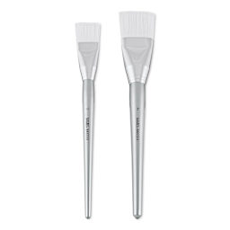 Liquitex Basics Synthetic Brush - Large Scale Flat, Short Handle Set of 2