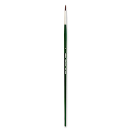 Silver Brush Ruby Satin Synthetic Brush - Round, Size 2, Long Handle