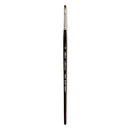 Silver Brush Monza Synthetic Mongoose Artist Brush - Short Bright, Size 0