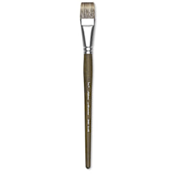 Silver Brush Monza Synthetic Mongoose Brush - Glaze, Size 3/4"