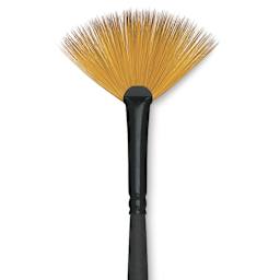 Royal Langnickel Majestic Brush - Fan, Long Handle, Size 1