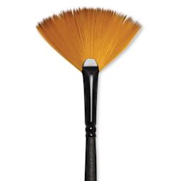Royal Langnickel Majestic Brush - Fan, Long Handle, Size 3
