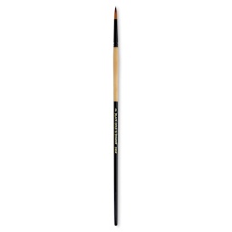 Dynasty Black Gold Brush - Round, Long Handle, Size 3
