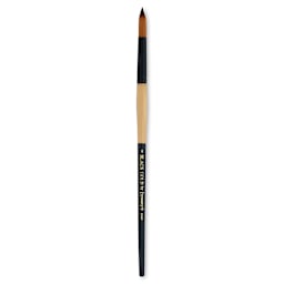 Dynasty Black Gold Brush - Round, Long Handle, Size 10
