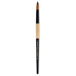 Dynasty Black Gold Brush - Round, Long Handle, Size 12