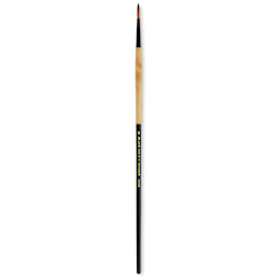 Dynasty Black Gold Brush - Fine Round, Long Handle, Size 8