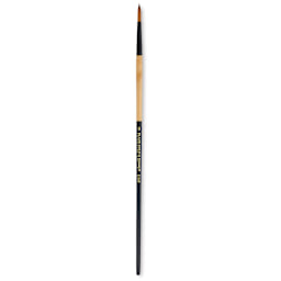 Dynasty Black Gold Brush - Fine Round, Long Handle, Size 14