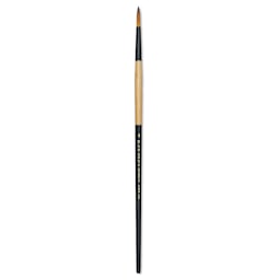 Dynasty Black Gold Brush - Fine Round, Long Handle, Size 16