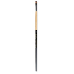 Dynasty Black Gold Brush - Filbert, Long Handle, Size 1