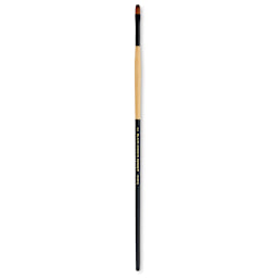 Dynasty Black Gold Brush - Filbert, Long Handle, Size 2