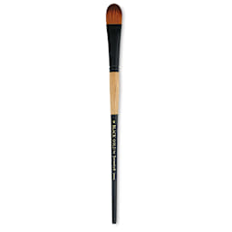 Dynasty Black Gold Brush - Filbert, Long Handle, Size 12
