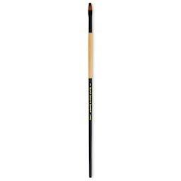 Dynasty Black Gold Brush - Bright, Long Handle, Size 3