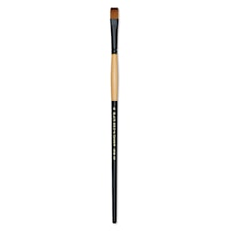Dynasty Black Gold Brush - Bright, Long Handle, Size 6