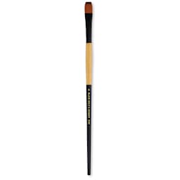 Dynasty Black Gold Brush - Bright, Long Handle, Size 8