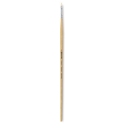 Escoda Clasico Chungking White Bristle Brush - Short Filbert, Long Handle, Size 2