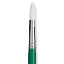 Princeton Synthetic Bristle Brush - Round, Size 8 close up