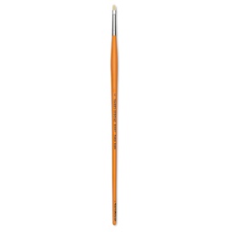 Isabey Chungking Interlocking Bristle Brush - Bright, Long Handle, Size 1