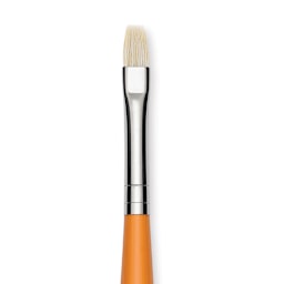 Isabey Chungking Interlocking Bristle Brush - Bright, Long Handle, Size 3 close up