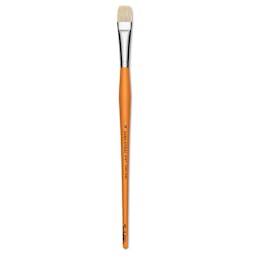 Isabey Chungking Interlocking Bristle Brush - Bright, Long Handle, Size 10