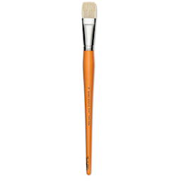 Isabey Chungking Interlocking Bristle Brush - Bright, Long Handle, Size 14