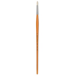 Isabey Chungking Interlocking Bristle Brush - Round, Long Handle, Size 3