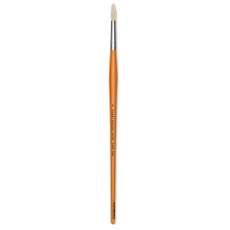 Isabey Chungking Interlocking Bristle Brush - Round, Long Handle, Size 5