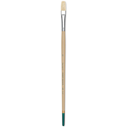Robert Simmons Signet Brush - Flat, Long Handle, Size 6