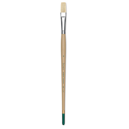 Robert Simmons Signet Brush - Flat, Long Handle, Size 8