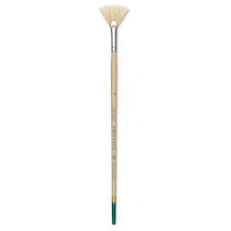 Robert Simmons Signet Brush - Fan Blender, Long Handle, Size 4