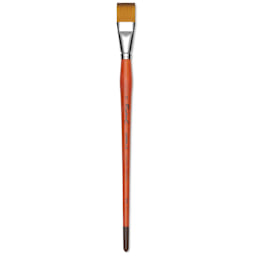 Raphael Golden Kaerell Brush - Flat, Long Handle, Size 23