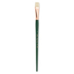 Silver Brush Grand Prix Super Brush - Bright, Long Handle, Size 10