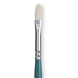 Princeton Natural Bristle Brush - Filbert, Size 2 close up