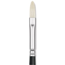 Winsor & Newton Artists' Oil Brush - Filbert, Long Handle, Size 2