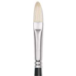 Winsor & Newton Artists' Oil Brush - Filbert, Long Handle, Size 4