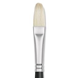 Winsor & Newton Artists' Oil Brush - Filbert, Long Handle, Size 8